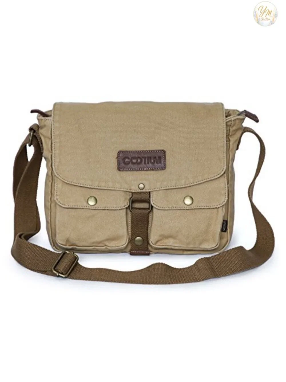 Canvas Messenger Bag Crossbody Shoulder Bag Military Satchel